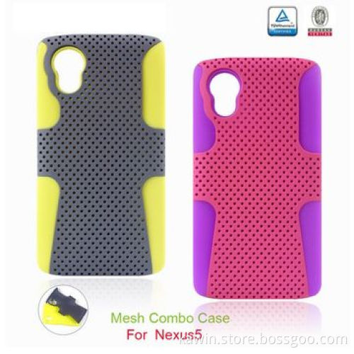 Mesh Combo 2-in-1 PC + Silicone Cover for LG Nexus 5
